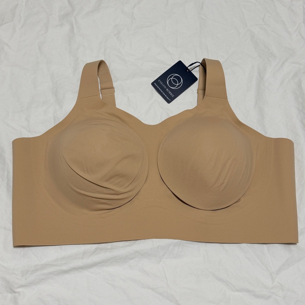 Evelyn & Bobbie Beyond Bra 3XL 'Mica' EB Core Wireless Seamless Smoothing NEW